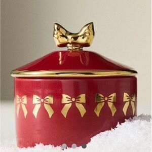 Anthropologie New York City Ballet Nutcracker Bow Trinket box